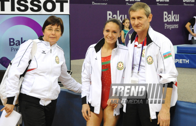 Gimnastika növləri üzrə birgə açıq Azərbaycan çempionatı. Bakı, Azərbaycan, 04 mart 2015