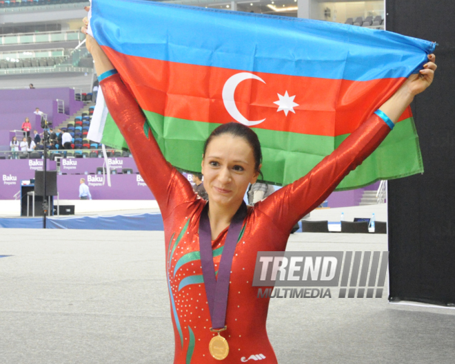 Gimnastika növləri üzrə birgə açıq Azərbaycan çempionatı. Bakı, Azərbaycan, 04 mart 2015