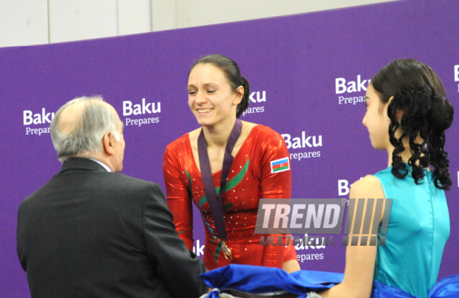 Gimnastika növləri üzrə birgə açıq Azərbaycan çempionatı. Bakı, Azərbaycan, 04 mart 2015