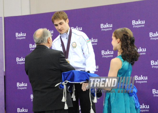 Gimnastika növləri üzrə birgə açıq Azərbaycan çempionatı. Bakı, Azərbaycan, 04 mart 2015