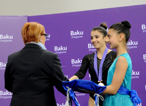 Azərbaycan gimnastları yeni qızıl medallar qazanıblar. Bakı, Azərbaycan, 06 mart 2015