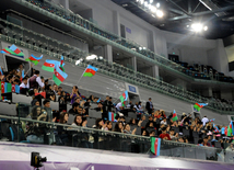 Azərbaycan gimnastları yeni qızıl medallar qazanıblar. Bakı, Azərbaycan, 06 mart 2015