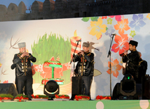 Azerbaijan celebrates Last Tuesday before Novruz. Baku, Azerbaijan, March 17, 2015