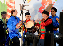 Azerbaijan celebrates Last Tuesday before Novruz. Baku, Azerbaijan, March 17, 2015