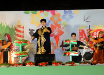 Azerbaijan celebrates Last Tuesday before Novruz. Baku, Azerbaijan, March 17, 2015