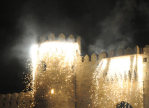 Azerbaijan celebrates Last Tuesday before Novruz. Baku, Azerbaijan, March 17, 2015