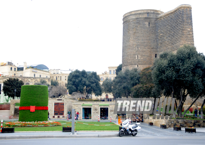 Novruz mood in Azerbaijan. Baku, Azerbaijan, March 19, 2015