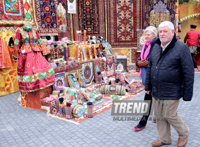 Novruz mood in Azerbaijan. Baku, Azerbaijan, March 19, 2015