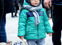 Novruz mood in Azerbaijan. Baku, Azerbaijan, March 19, 2015