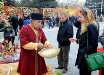 Novruz mood in Azerbaijan. Baku, Azerbaijan, March 19, 2015