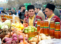 Novruz mood in Azerbaijan. Baku, Azerbaijan, March 19, 2015