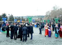 Novruz mood in Azerbaijan. Baku, Azerbaijan, March 19, 2015