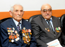 Tədbirə Böyük Vətən müharibəsi veteranları da qatılıblar. Bakı, Azərbaycan, 02 aprel 2015