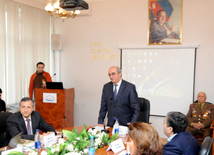 International conference entitled "Great Victory Anniversary: living memory". Baku, Azerbaijan, Apr.02, 2015