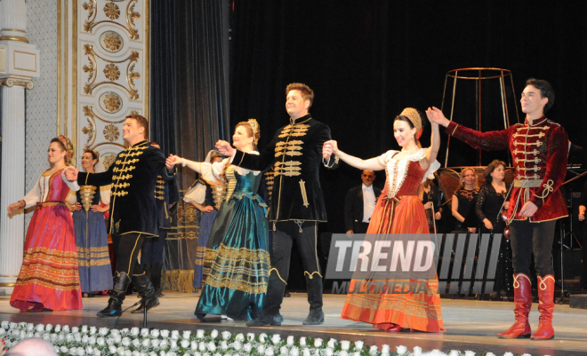 Волшебный вечер "Operetta Gala" Будапештского театра оперетты. Баку, Азербайджан, 05 апреля 2015 г.