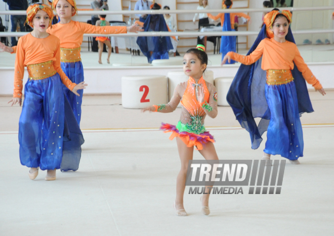 Bədii gimnastika üzrə ilk "Təhsil" açıq kuboku. Bakı, Azərbaycan, 07 aprel 2015 