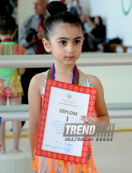 Bədii gimnastika üzrə ilk "Təhsil" açıq kuboku. Bakı, Azərbaycan, 07 aprel 2015 