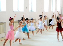 Bakı Gimnastika Məktəbində bədii gimnastika üzrə ilk "Təhsil" açıq kuboku keçirilib. Bakı, Azərbaycan, 07 aprel 2015 