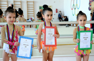 Bədii gimnastika üzrə ilk "Təhsil" açıq kuboku. Bakı, Azərbaycan, 07 aprel 2015 