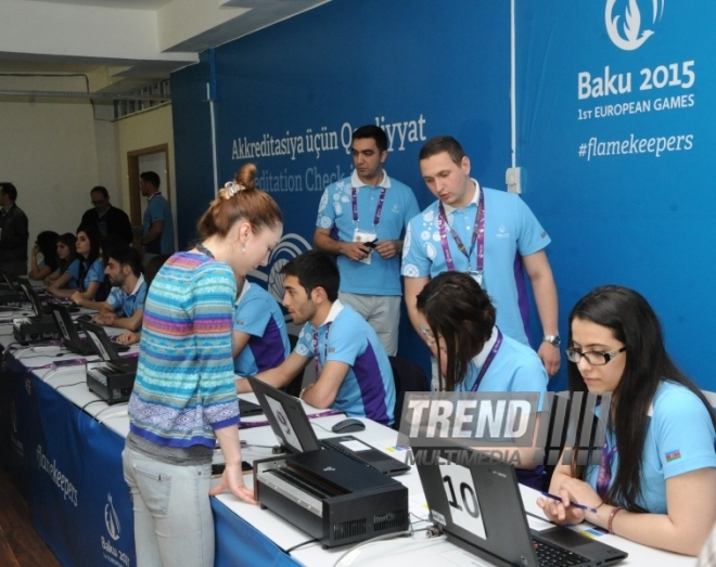 I Avropa Oyunlarının uniformalarının təqdimatı keçirilib. Bakı, Azərbaycan, 30 aprel 2015