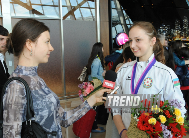 Marina Durunda Avropa çempionatının bürünc mükafatçısı oldu. Bakı, Azərbaycan, 04 may 2015