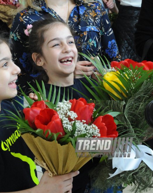 Marina Durunda Avropa çempionatının bürünc mükafatçısı oldu. Bakı, Azərbaycan, 04 may 2015