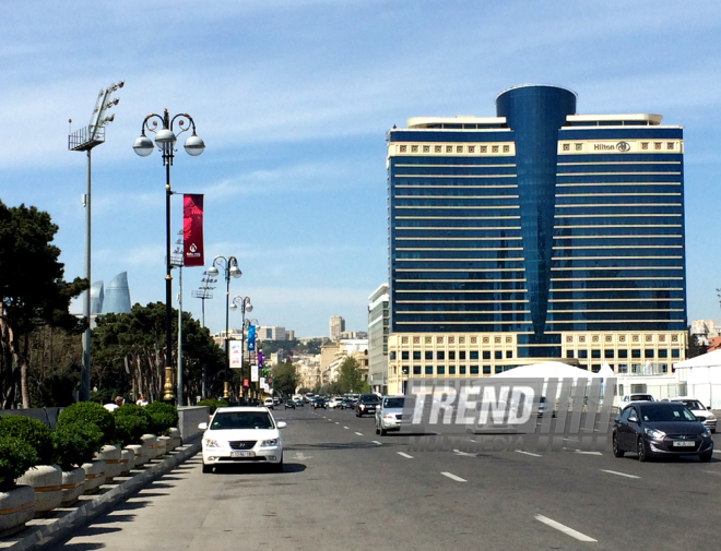 Баку накануне первых Европейских игр. Азербайджан, 05 мая 2015