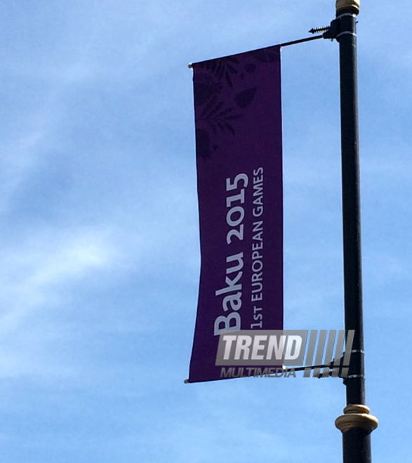 Баку накануне первых Европейских игр. Азербайджан, 05 мая 2015