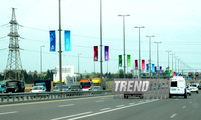 Баку накануне первых Европейских игр. Азербайджан, 05 мая 2015