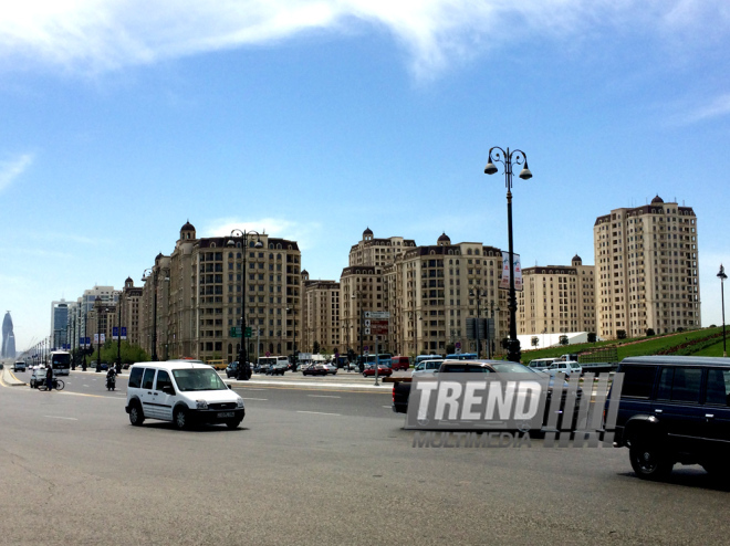 Баку накануне первых Европейских игр. Азербайджан, 05 мая 2015