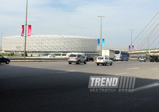 Баку накануне первых Европейских игр. Азербайджан, 05 мая 2015