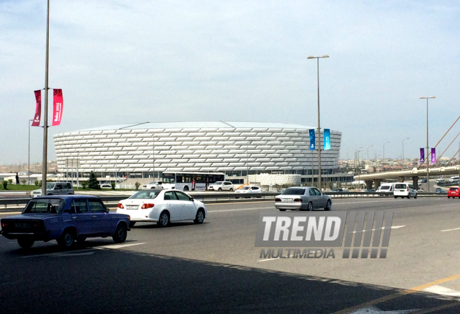 Баку накануне первых Европейских игр. Азербайджан, 05 мая 2015