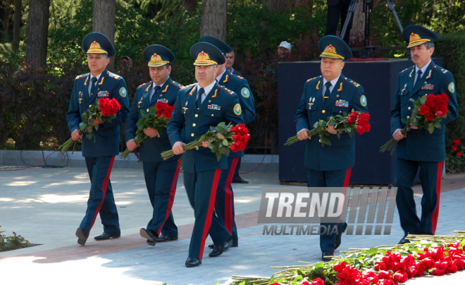 Azerbaijan’s public marks 92nd anniversary of birth of national leader Heydar Aliyev. Baku, Azerbaijan, May 10, 2015

