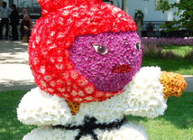 Baku hosts Flower Festival. Azerbaijan, May 10, 2015