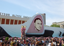 Baku hosts Flower Festival. Azerbaijan, May 10, 2015