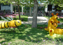 Baku hosts Flower Festival. Azerbaijan, May 10, 2015