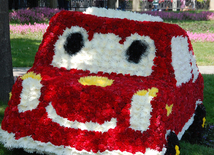 Baku hosts Flower Festival. Azerbaijan, May 10, 2015