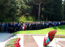 Azerbaijan’s public marks 92nd anniversary of birth of national leader Heydar Aliyev. Baku, Azerbaijan, May 10, 2015