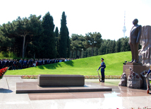 Azerbaijan’s public marks 92nd anniversary of birth of national leader Heydar Aliyev. Baku, Azerbaijan, May 10, 2015