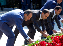 Azerbaijan’s public marks 92nd anniversary of birth of national leader Heydar Aliyev. Baku, Azerbaijan, May 10, 2015