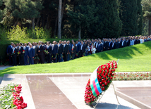 Azerbaijan’s public marks 92nd anniversary of birth of national leader Heydar Aliyev. Baku, Azerbaijan, May 10, 2015