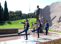 Azerbaijan’s public marks 92nd anniversary of birth of national leader Heydar Aliyev. Baku, Azerbaijan, May 10, 2015