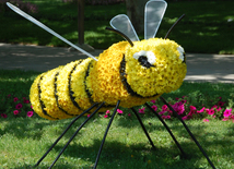 Baku hosts Flower Festival. Azerbaijan, May 10, 2015