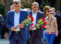 Azerbaijan’s public marks 92nd anniversary of birth of national leader Heydar Aliyev. Baku, Azerbaijan, May 10, 2015