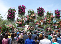 Baku hosts Flower Festival. Azerbaijan, May 10, 2015