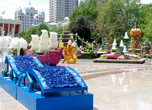 Baku hosts Flower Festival. Azerbaijan, May 10, 2015