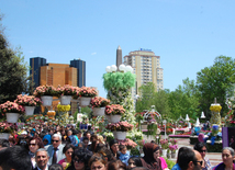 Baku hosts Flower Festival. Azerbaijan, May 10, 2015