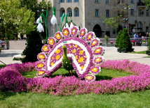 Baku hosts Flower Festival. Azerbaijan, May 10, 2015