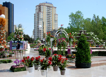 Baku hosts Flower Festival. Azerbaijan, May 10, 2015