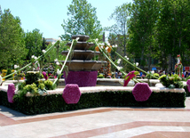 Baku hosts Flower Festival. Azerbaijan, May 10, 2015